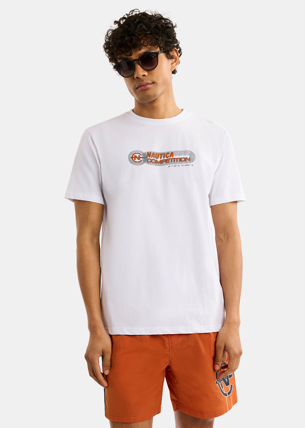 nautica competition Adamstown T-Shirt - White