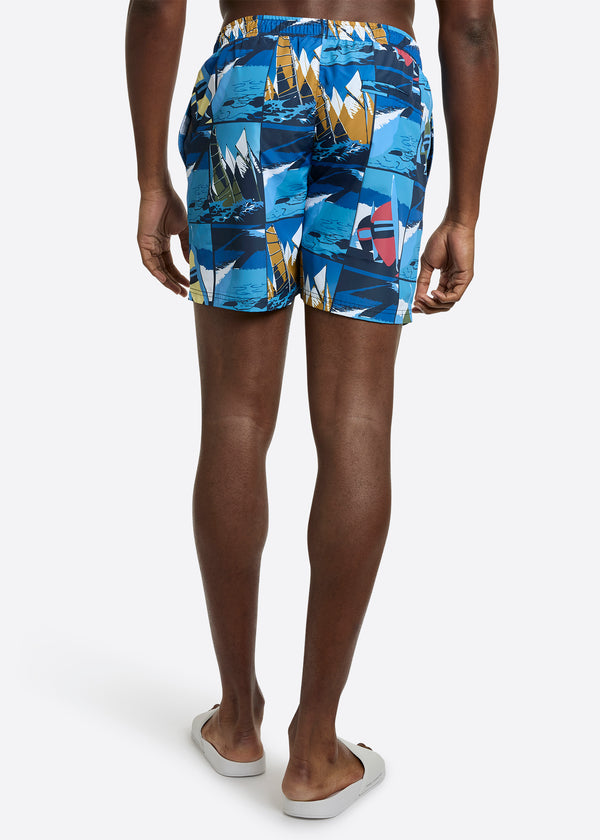Nautica Competition Ahab 6" Swim Short - Multi