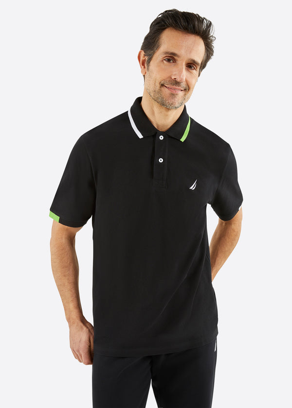nautica competition Alecto Polo Shirt - Black