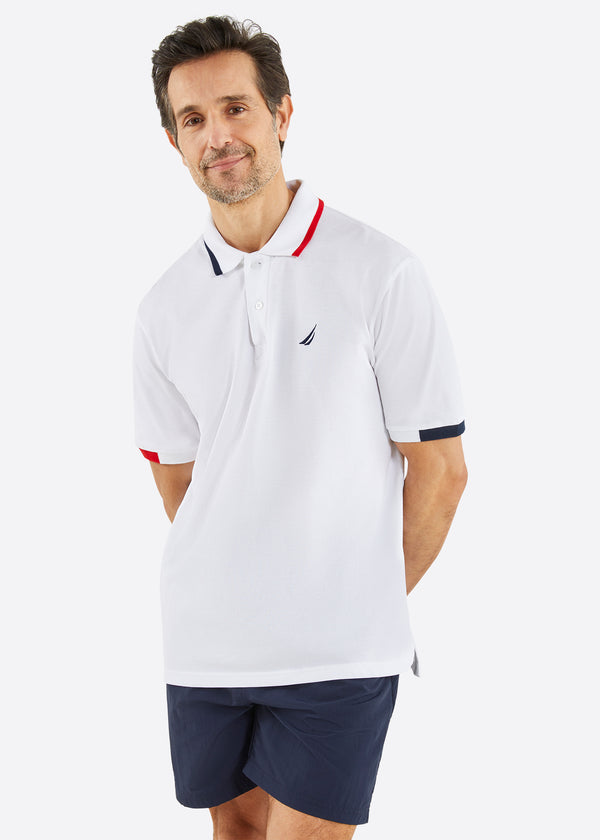 nautica competition Alecto Polo Shirt - White