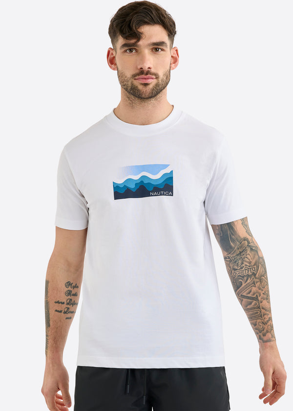 nautica competition Allington T-Shirt - White