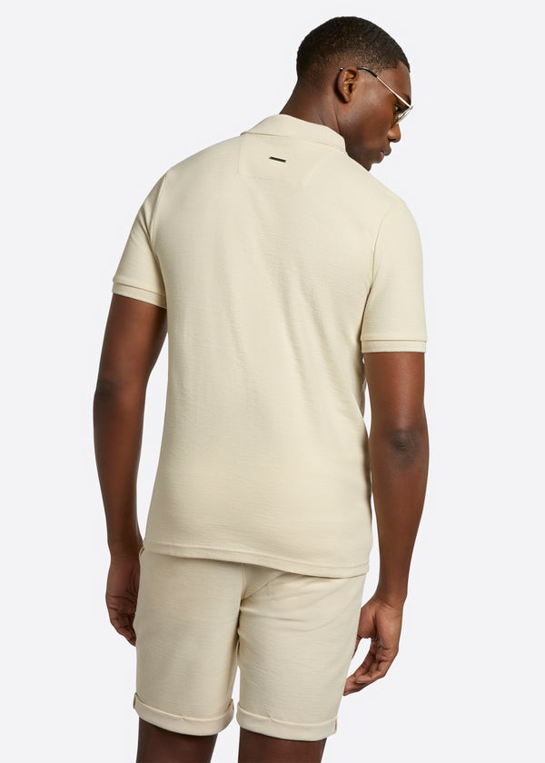 Nautica Competition Amalfi Polo Shirt - Buff
