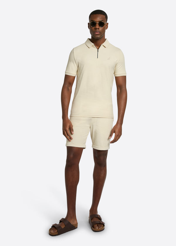 Nautica Competition Amalfi Polo Shirt - Buff