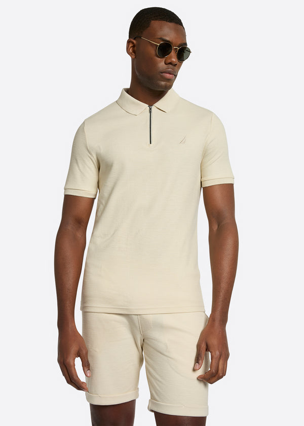 nautica competition Amalfi Polo Shirt - Buff