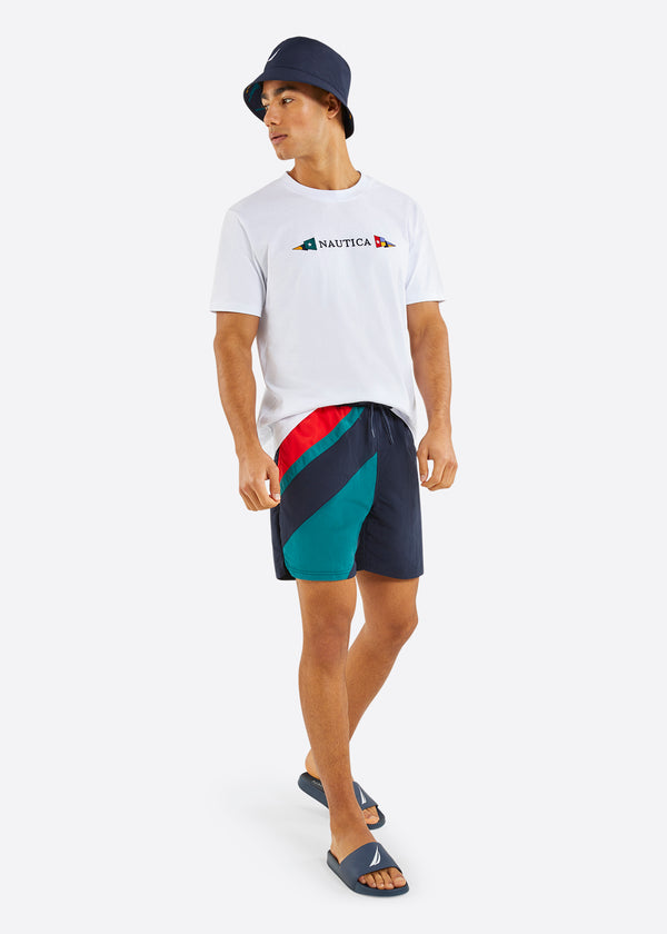 Nautica Competition Aracar 7" Swim Short - Dark Navy
