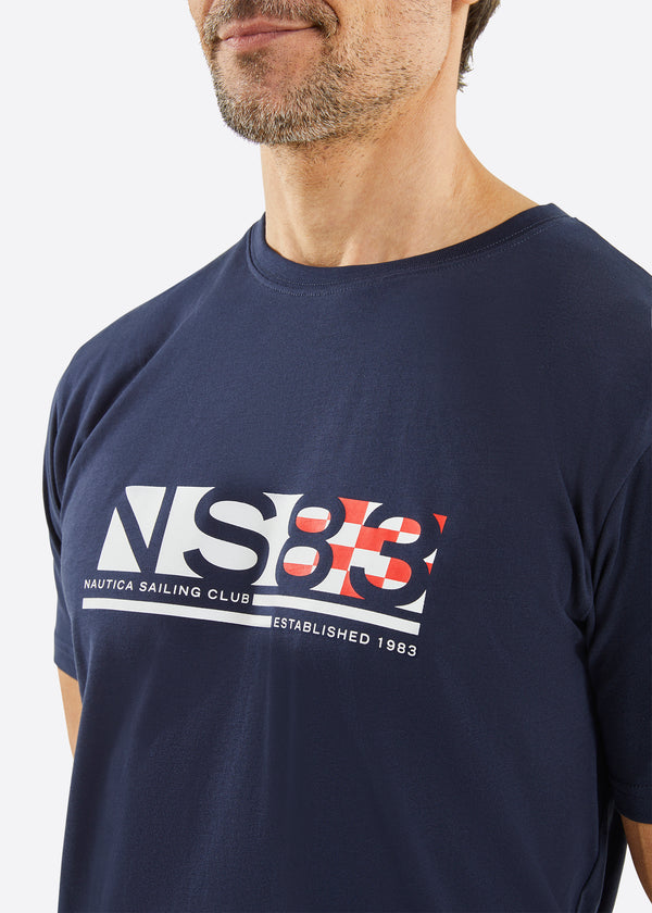 Nautica Competition Areto T-Shirt - Dark Navy