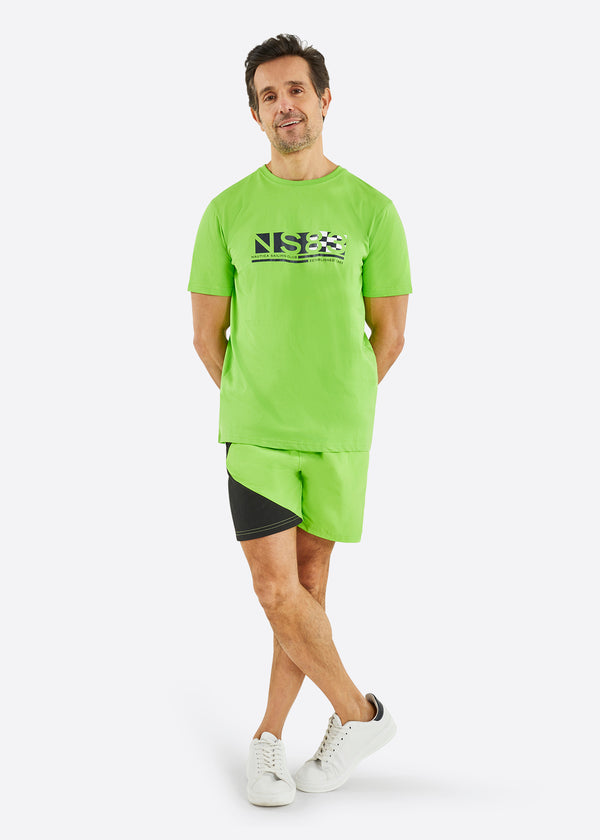 Nautica Competition Areto T-Shirt - Lime