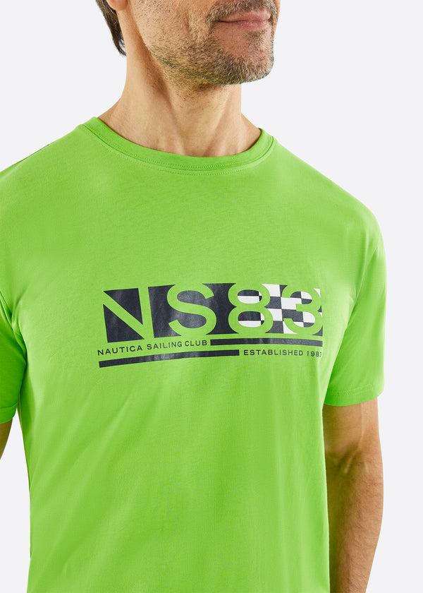 Nautica Competition Areto T-Shirt - Lime