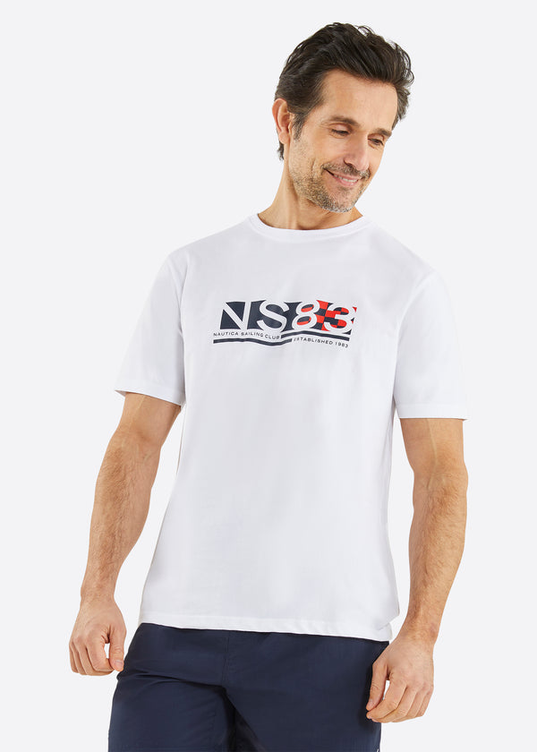 nautica competition Areto T-Shirt - White