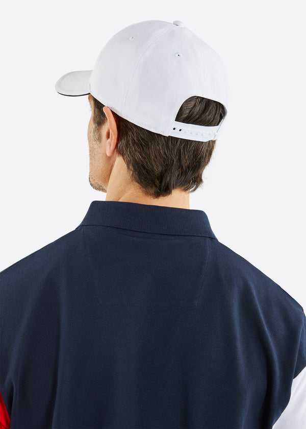 Nautica Competition Baldwin Snapback Cap - White