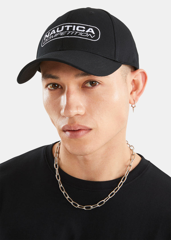 nautica competition Bambridge Snapback Cap - Black