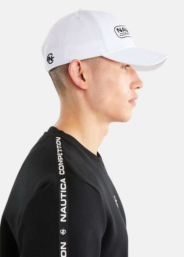 Nautica Competition Bambridge Snapback Cap - White