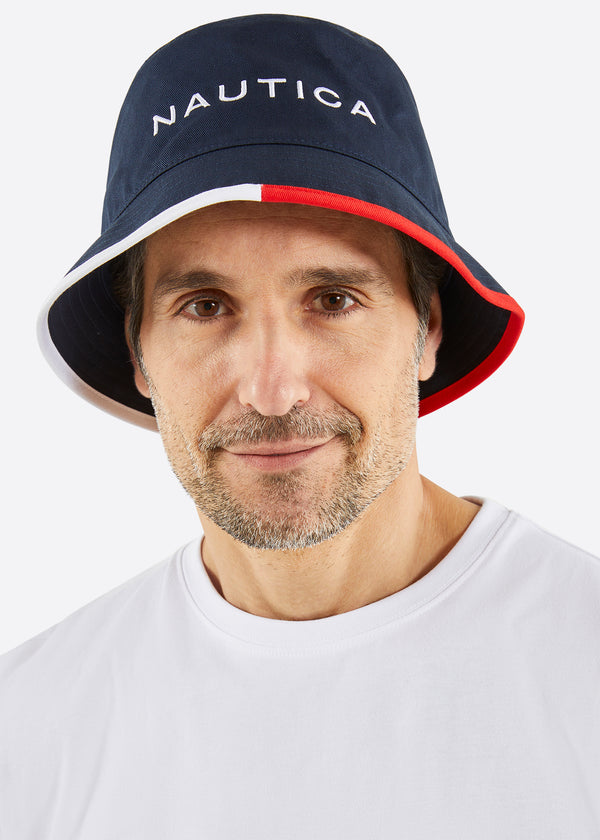 Nautica Competition Bell Bucket Hat - Dark Navy