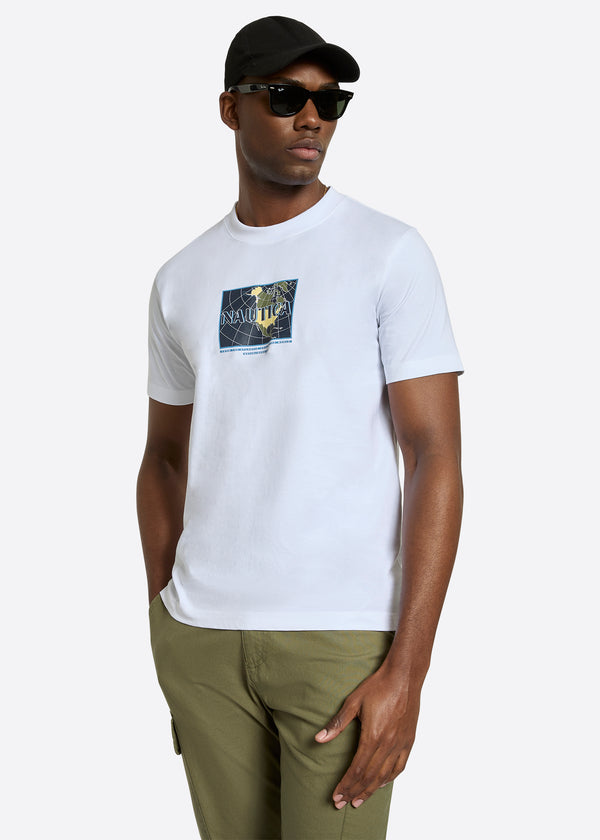 nautica competition Bellamy T-Shirt - White