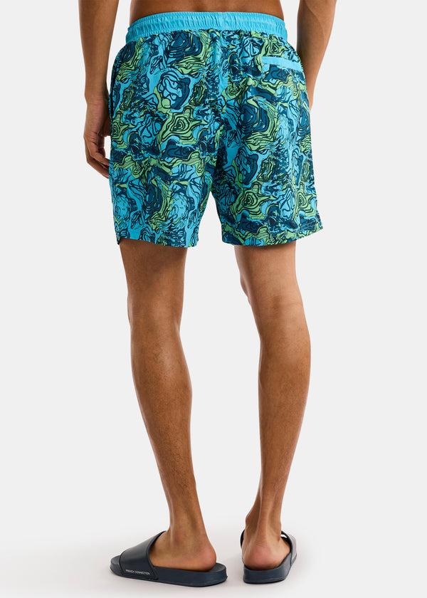 Nautica Competition Blackwater 6" Swim Short - Multi