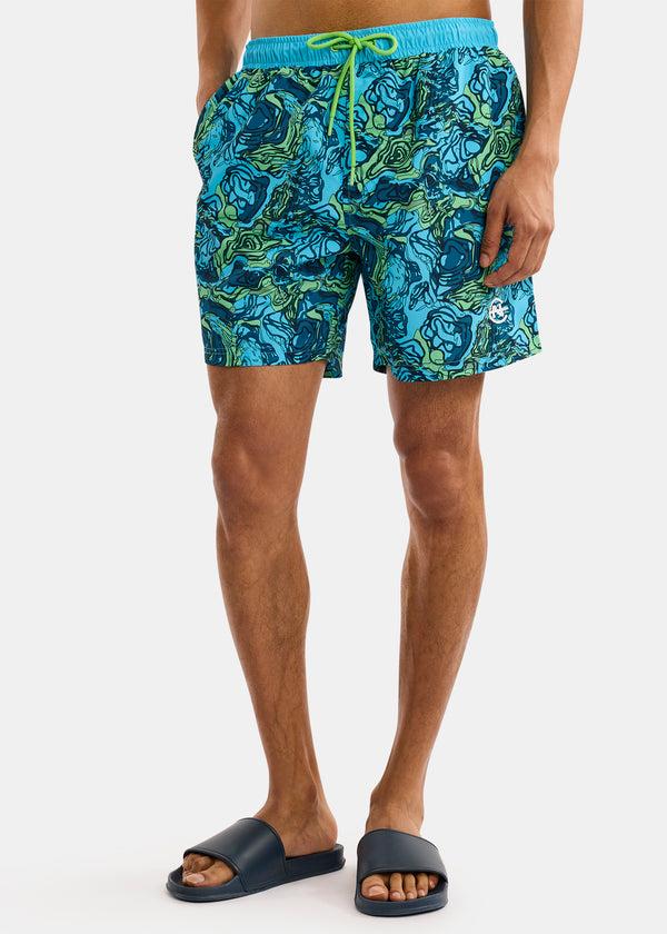nautica competition Blackwater 6" Swim Short - Multi
