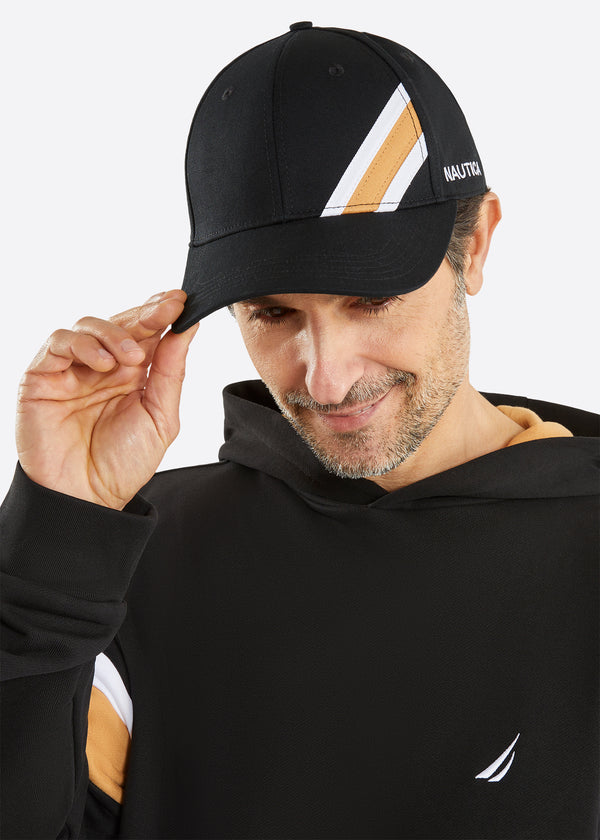 Nautica Competition Blades Snapback Cap - Black