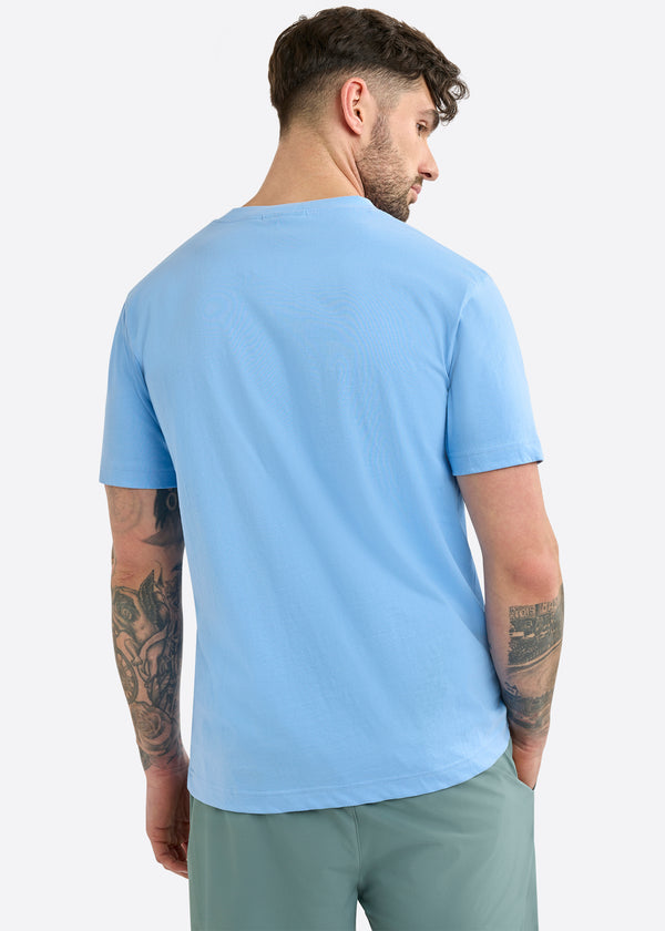 Nautica Competition Bodmin T-Shirt - Natural Blue