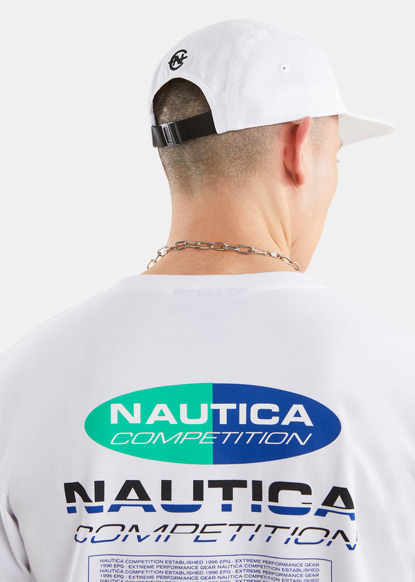Nautica Competition Briggs Strapback Cap - White