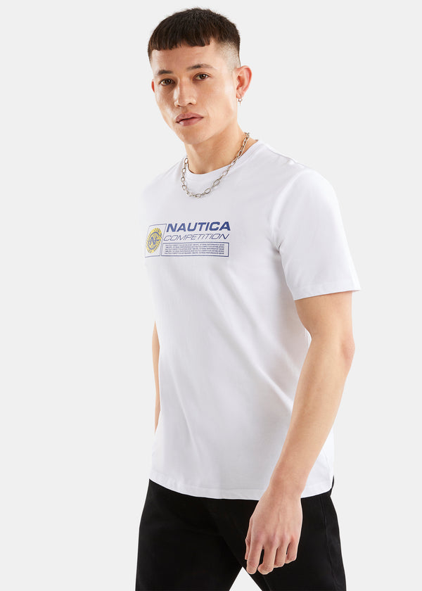 nautica competition Caremel T-Shirt - White