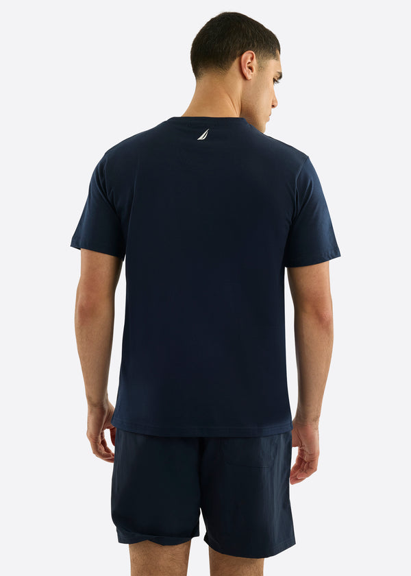 Nautica Competition Clarion T Shirt - Dark Navy