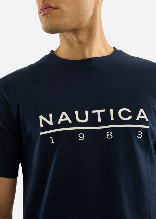 Nautica Competition Clarion T Shirt - Dark Navy