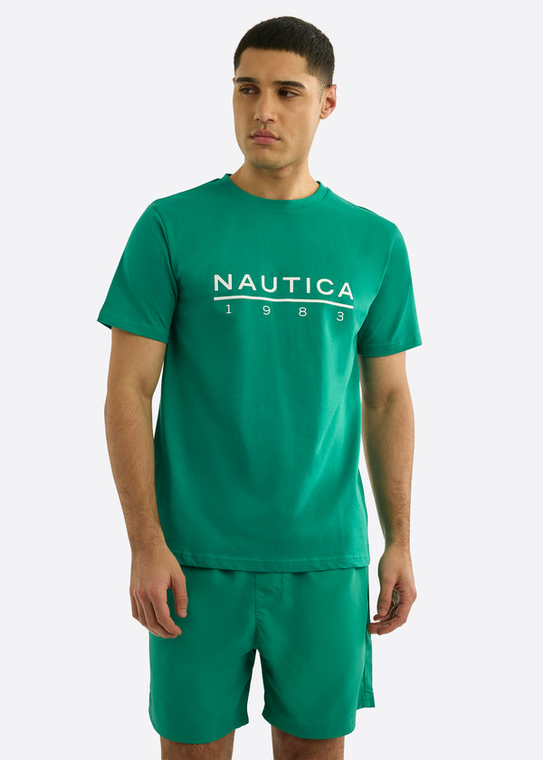 nautica competition Clarion T Shirt - Green