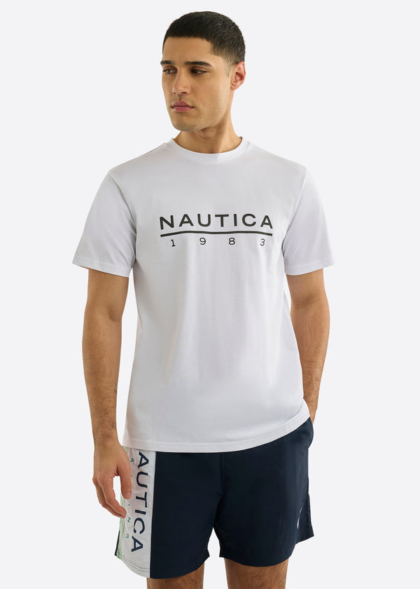 nautica competition Clarion T Shirt - White