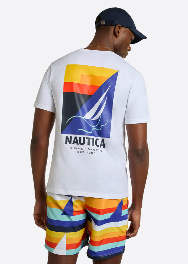 Nautica Competition Claudio T-Shirt - White