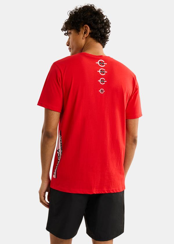 Nautica Competition Cork T-Shirt - True Red
