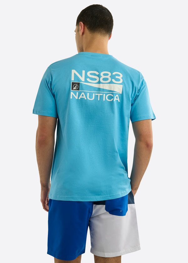 Nautica Competition Cragsmoor T Shirt - Blue