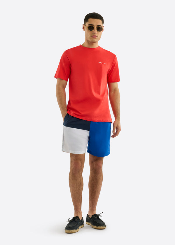 Nautica Competition Cragsmoor T Shirt - Red