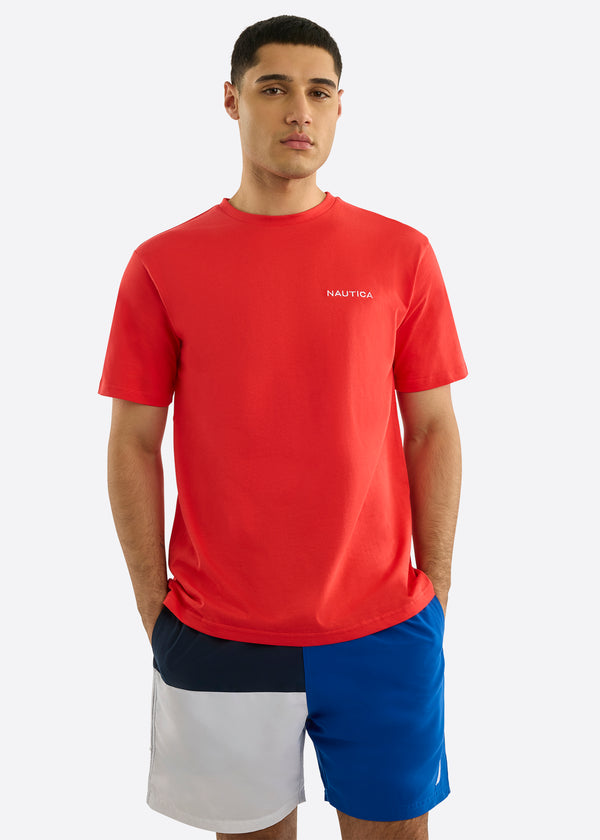 nautica competition Cragsmoor T Shirt - Red