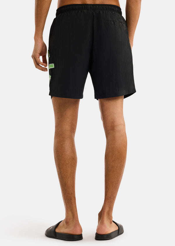 Nautica Competition Crumlin 6" Swim Short - Black