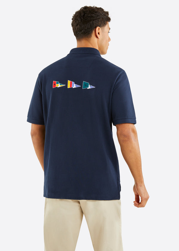 Nautica Competition Delano Polo Shirt - Dark Navy
