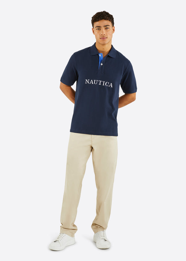 Nautica Competition Delano Polo Shirt - Dark Navy