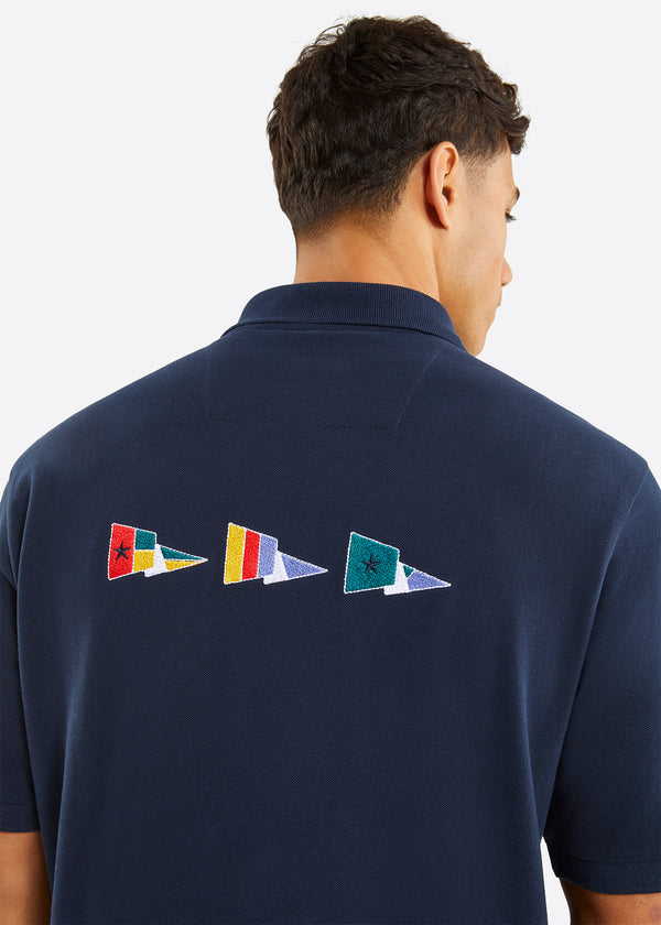 Nautica Competition Delano Polo Shirt - Dark Navy