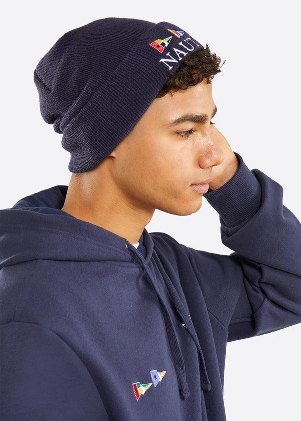 Nautica Competition Deltona Beanie - Dark Navy