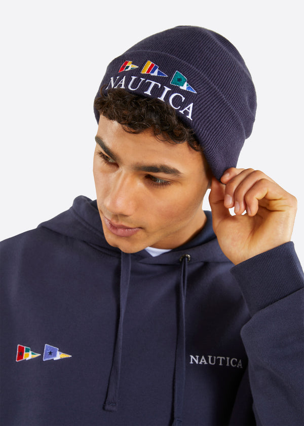 Nautica Competition Deltona Beanie - Dark Navy