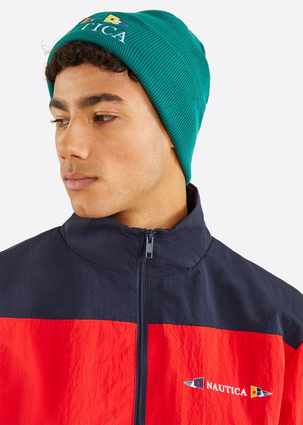 Nautica Competition Deltona Beanie - Marine Green