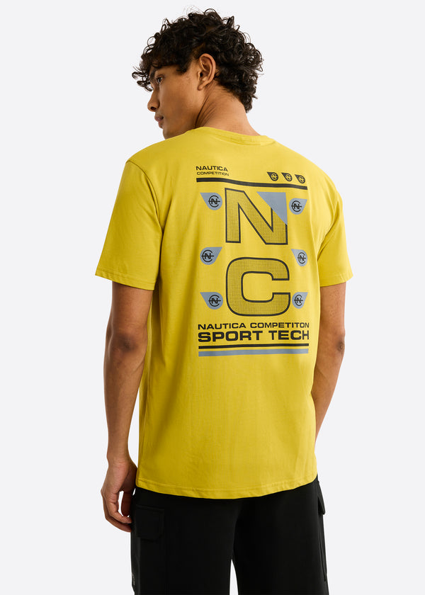 Nautica Competition Dromod T-Shirt - Green Camo