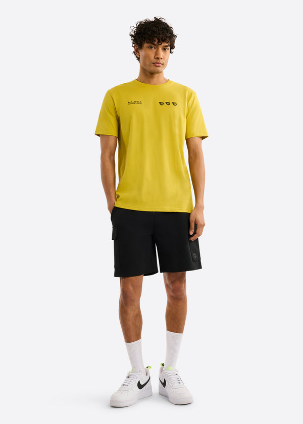 Nautica Competition Dromod T-Shirt - Green Camo