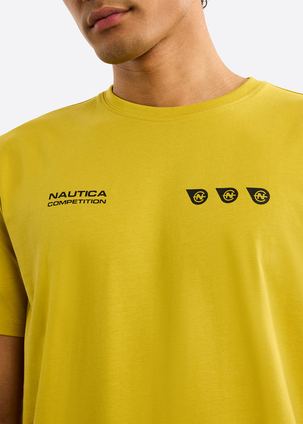Nautica Competition Dromod T-Shirt - Green Camo