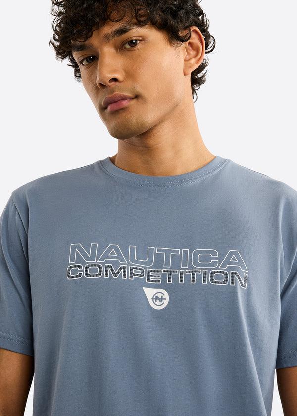 Nautica Competition Effin T-Shirt - Slate Blue