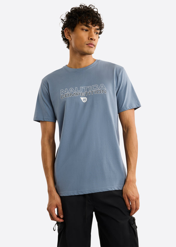 nautica competition Effin T-Shirt - Slate Blue