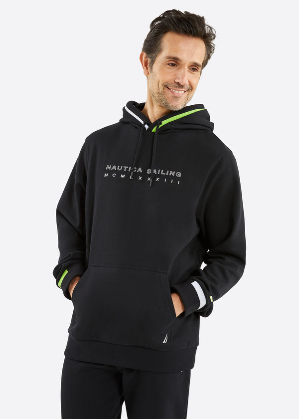 nautica competition Garrick Overhead Hoody - Black