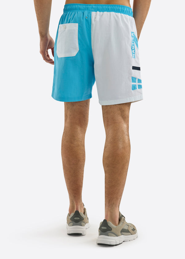 Nautica Competition Henri 6" Swim Short - Blue