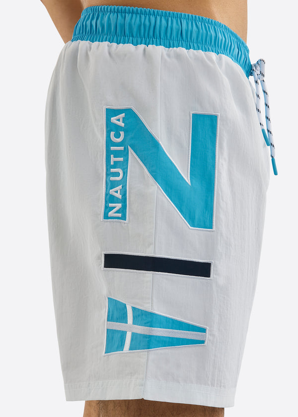 Nautica Competition Henri 6" Swim Short - Blue