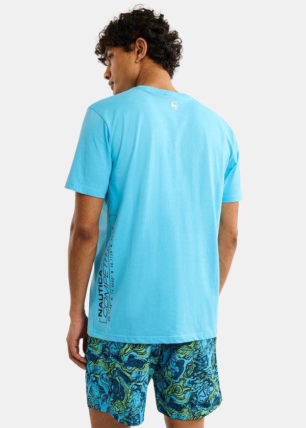 Nautica Competition Inver T-Shirt - Aruba Blue