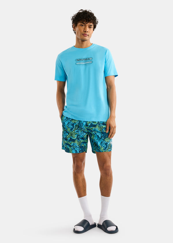 Nautica Competition Inver T-Shirt - Aruba Blue